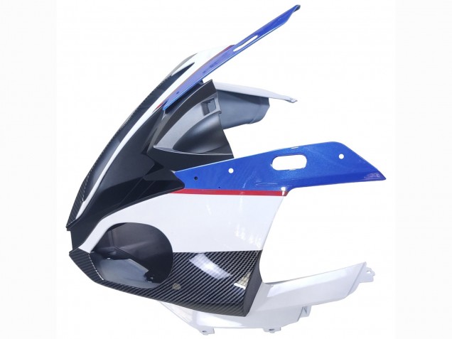 2015-2016 BMW S1000RR Motorcycle Fairings - White Blue Black Carbon Fiber Canada for Sale