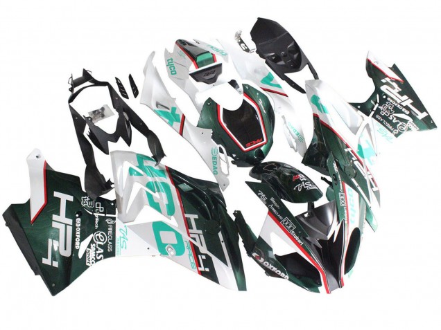 2015-2016 BMW S1000RR Motorcycle Fairings - White Green Black Canada for Sale