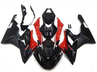 2015-2016 BMW S1000RR Motorcycle Fairing - Red Glossy Black Matte Black Canada for Sale