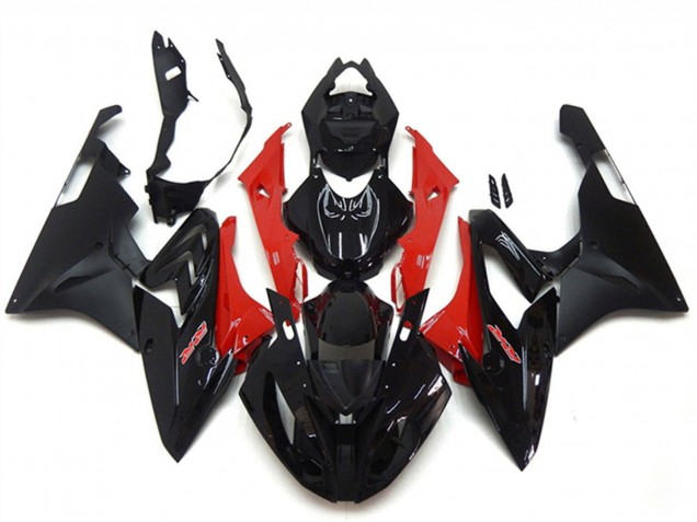2015-2016 BMW S1000RR Motorcycle Fairing - Red Glossy Black Matte Black Canada for Sale