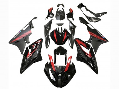 2015-2016 BMW S1000RR Motorcycle Fairings - Red Glossy Black Matte Black Canada for Sale