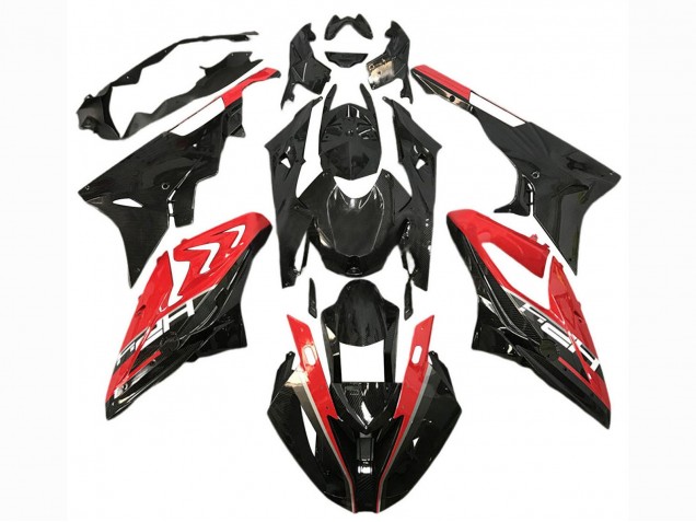 2015-2016 BMW S1000RR Motorcycle Fairings - Red Glossy Black Canada for Sale