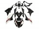 2015-2016 BMW S1000RR Motorcycle Fairings - White Black Carbon Fiber Canada for Sale
