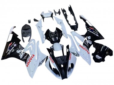 2015-2016 BMW S1000RR Motorcycle Fairings - White Glossy Black Fiamm Canada for Sale