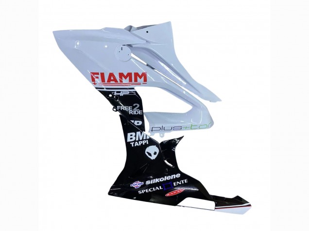 2015-2016 BMW S1000RR Motorcycle Fairings - White Glossy Black Fiamm Canada for Sale
