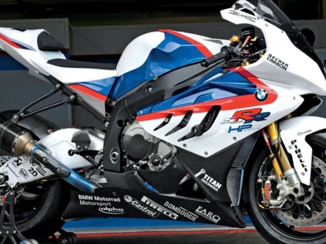 2009-2014 BMW S1000RR Abs Fairings - White Red Blue Glossy Black Canada for Sale