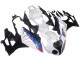 2009-2014 BMW S1000RR Motorcycle Fairings - White Red Blue Glossy Black HP Becker Carbon Canada for Sale