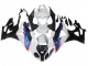 2009-2014 BMW S1000RR Motorcycle Fairings - White Red Blue Glossy Black HP Becker Carbon Canada for Sale