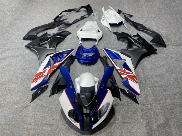 2009-2014 BMW S1000RR Motorcycle Fairings - White Red Blue Black RR Canada for Sale