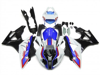 2009-2014 BMW S1000RR Motorcycle Fairings - White Red Blue Glossy Black Carbon Fiber RR Canada for Sale