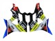 2009-2014 BMW S1000RR Motorcycle Fairings - Blue Yellow Red Black Shark VR 46 Canada for Sale