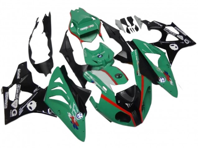 2009-2014 BMW S1000RR Motorcycle Fairings - Green Red Black Canada for Sale
