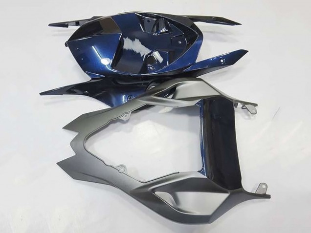 2009-2014 BMW S1000RR Motorcycle Fairings - Silver Blue Glossy Black Canada for Sale