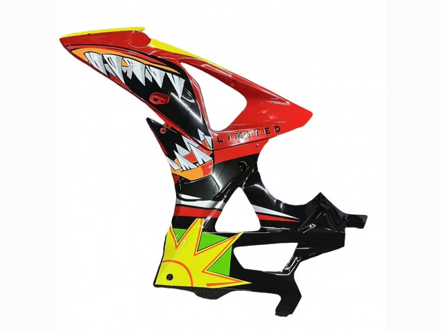2009-2014 BMW S1000RR Motorcycle Fairings - Red Blue Yellow Shark Canada for Sale