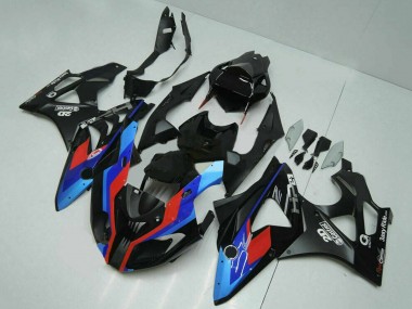 2009-2014 BMW S1000RR Motorcycle Fairings - Blue Red Matte Black Castrol Canada for Sale