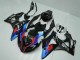 2009-2014 BMW S1000RR Motorcycle Fairings - Blue Red Matte Black Castrol Canada for Sale