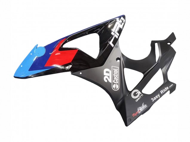 2009-2014 BMW S1000RR Motorcycle Fairings - Blue Red Matte Black Castrol Canada for Sale