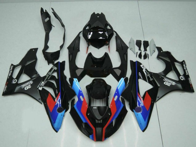 2009-2014 BMW S1000RR Motorcycle Fairings - Blue Red Matte Black Castrol Canada for Sale