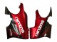 2004-2006 Suzuki GSX600F/GSX750F Motorcycle Fairings - Glossy Black Red Flame Canada for Sale