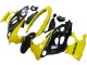 2004-2006 Suzuki GSX600F/GSX750F Motorcycle Fairings - Glossy Black Yellow Canada for Sale
