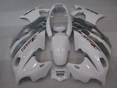 2004-2006 Suzuki GSX600F/GSX750F Motorcycle Fairings - White Canada for Sale