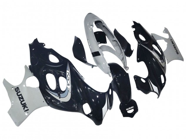 2004-2006 Suzuki GSX600F/GSX750F Motorcycle Fairing - Glossy Black Grey Canada for Sale