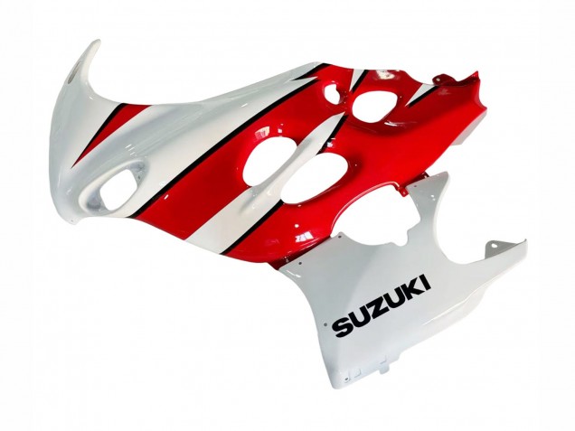 2004-2006 Suzuki GSX600F/GSX750F Motorcycle Fairings - White Red Canada for Sale
