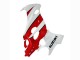 2004-2006 Suzuki GSX600F/GSX750F Motorcycle Fairings - White Red Canada for Sale