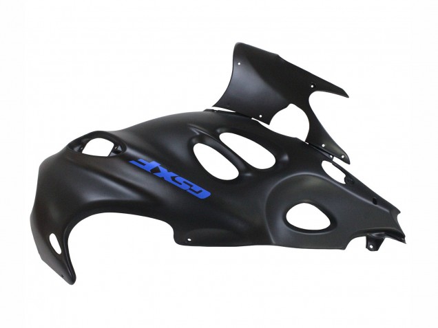 2004-2006 Suzuki GSX600F/GSX750F Motorcycle Fairings - Matte Black with Blue Logo Canada for Sale
