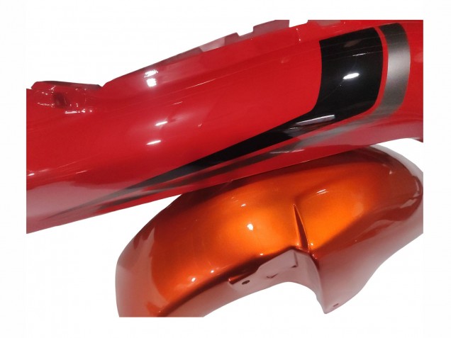 2004-2006 Suzuki GSX600F/GSX750F Motorcycle Fairings - Burnt Orange White Logo Canada for Sale