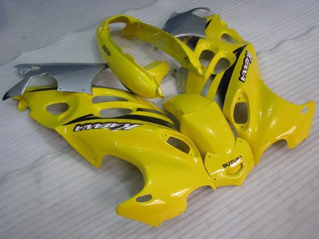 2004-2006 Suzuki GSX600F/GSX750F Motorcycle Fairings - Yellow Katana Canada for Sale
