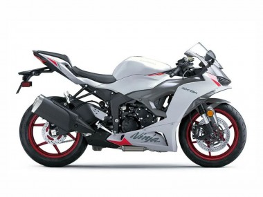 2023-2025 Kawasaki ZX6R Motorcycle Fairings - Pearl White Black Red Canada for Sale