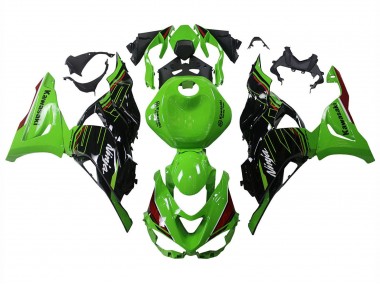 2023-2025 Kawasaki ZX6R Motorcycle Fairings - Green Black Canada for Sale