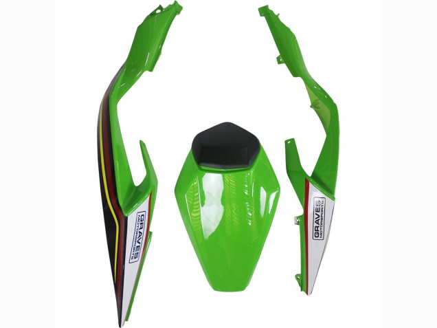 2023-2025 Kawasaki ZX6R Motorcycle Fairings - Green Black Red Yellow Dunlop Canada for Sale