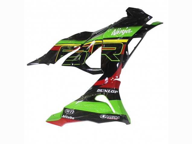 2023-2025 Kawasaki ZX6R Motorcycle Fairings - Green Black Red Yellow Dunlop Canada for Sale