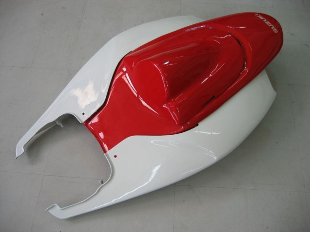 2006-2007 Suzuki GSXR 600 / GSXR 750 Motorcycle Fairing - White Red Glossy Black Canada for Sale