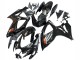 2006-2007 Suzuki GSXR 600 / GSXR 750 Motorcycle Fairings - Glossy Black Silver Red Canada for Sale