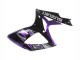 2006-2007 Suzuki GSXR 600 / GSXR 750 Motorcycle Fairing Kits - Purple Glossy Black Canada for Sale