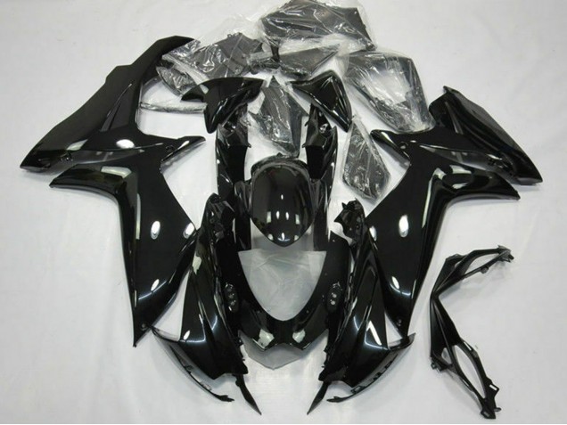 2011-2024 Suzuki GSXR 600 / GSXR 750 Motorcycle Fairings - Glossy Black Canada for Sale