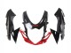 2011-2024 Suzuki GSXR 600 / GSXR 750 Motorcycle Fairing Kits - Red Glossy Black Canada for Sale