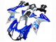 2011-2024 Suzuki GSXR 600 / GSXR 750 Motorcycle Fairings - Blue Silver Ecstar Canada for Sale
