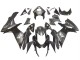 2011-2024 Suzuki GSXR 600 / GSXR 750 Motorcycle Fairings - Matte Black Glossy Black White Decal Canada for Sale