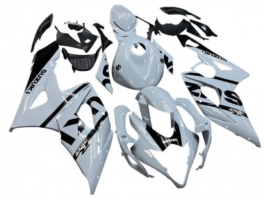 2005-2006 Suzuki GSXR 1000 Motorcycle Fairings - White Black Canada for Sale