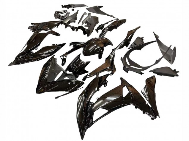 2017-2019 Kawasaki Ninja 650 EX650 Motorcycle Fairings - Glossy Black Canada for Sale