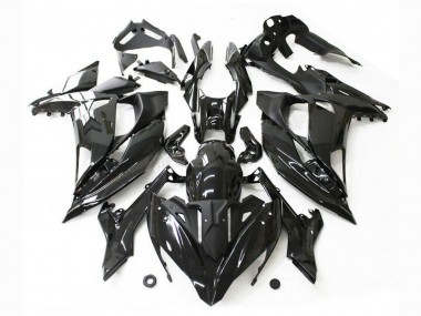 2017-2019 Kawasaki Ninja 650 EX650 Motorcycle Fairings - Glossy Black Canada for Sale
