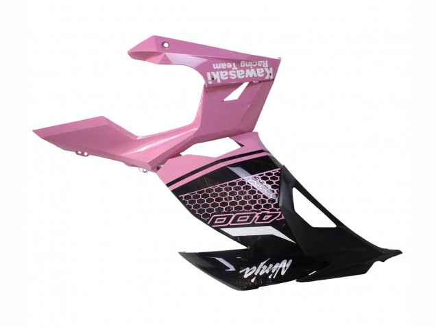 2018-2024 Kawasaki Ninja 400 Motorcycle Fairings - Pink Matte Black Honeycomb Canada for Sale
