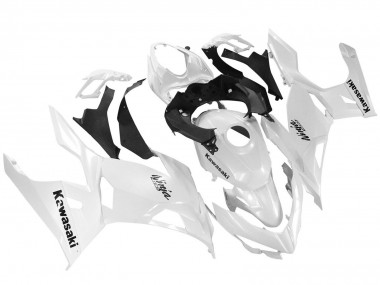 2018-2024 Kawasaki Ninja 400 Motorcycle Fairings - Glossy White Canada for Sale
