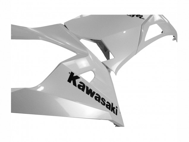 2018-2024 Kawasaki Ninja 400 Motorcycle Fairings - Glossy White Canada for Sale