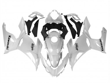 2018-2024 Kawasaki Ninja 400 Motorcycle Fairings - Glossy White Canada for Sale