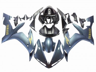 2004-2006 Yamaha YZF 1000 R1 Motorcycle Fairings - Dark Blue Gold Decals Canada for Sale